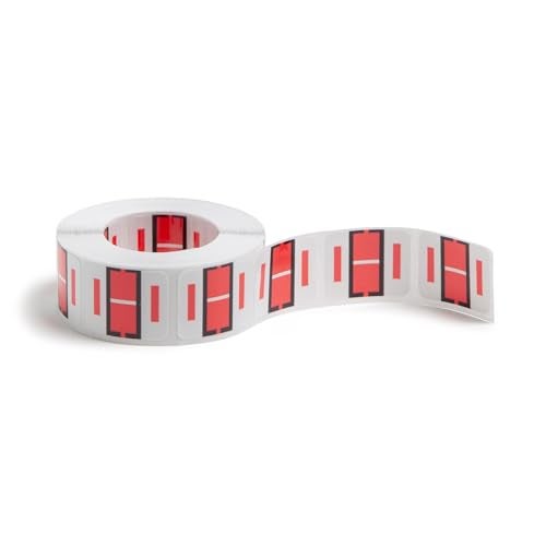 Smead BCCR Bar-Style Color-Coded Alphabetic Label, I, Label Roll, Pink, 500 Labels per Roll, (67079) - Image 1
