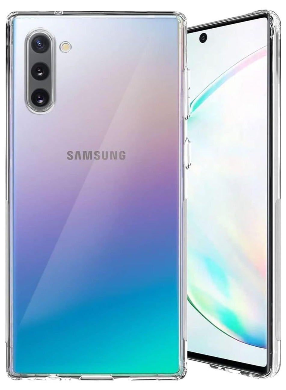 Bills Samsung Galaxy NOTE 20 ULTRA Case - Crystal Clear Soft TPU Slim Anti-Shock Transparent Back Cover with Reinforced Bumper Corners for Ultimate Protection