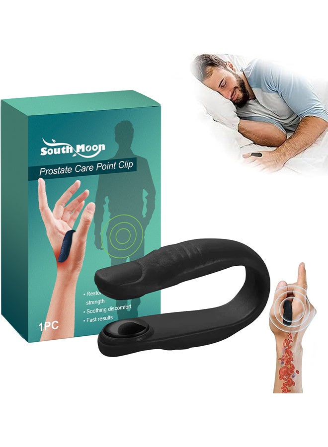 SOUTH MOON Prostate Care Point Clip For Prostate Health Acupressure Hand Pressure Point Clip For Natural Relief Of Prostate Discomfort Easy To Use And Portable, Relieve Prostate Discomfort Effortlessly, Migraine Relief Kidney Care (1PCS)  - Image 1