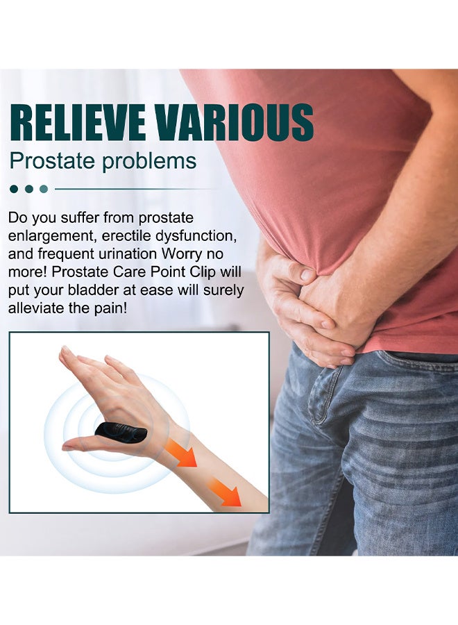 SOUTH MOON Prostate Care Point Clip For Prostate Health Acupressure Hand Pressure Point Clip For Natural Relief Of Prostate Discomfort Easy To Use And Portable, Relieve Prostate Discomfort Effortlessly, Migraine Relief Kidney Care (1PCS)  - Image 3