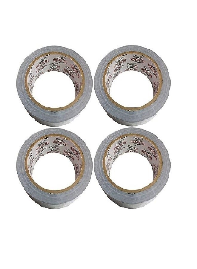 HI STICK Duct Tape Hi Stick Silver Matt 2 Inch X 15 Yards (Pack Of 4) - Image 1