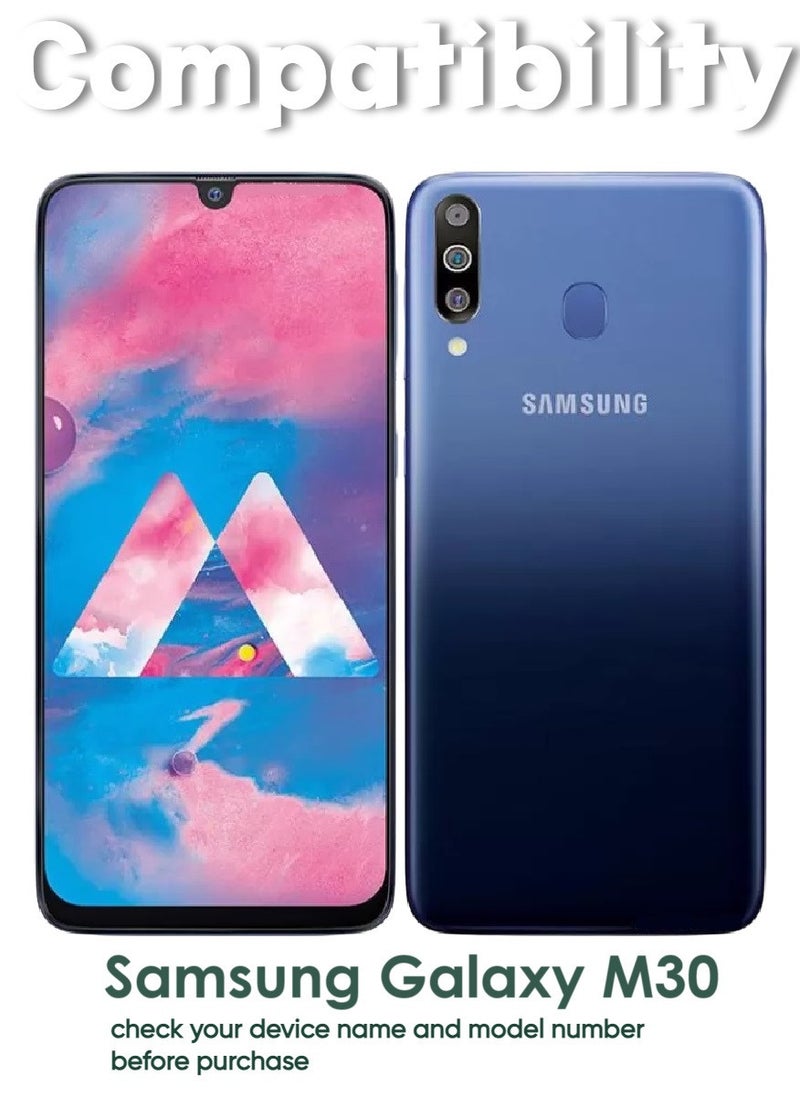 ACLIX 4 Pieces Antistatic ESD Dustproof Premium Quality High Definition Tempered Glass Screen Protector Designed For Samsung Galaxy M30 - Image 3