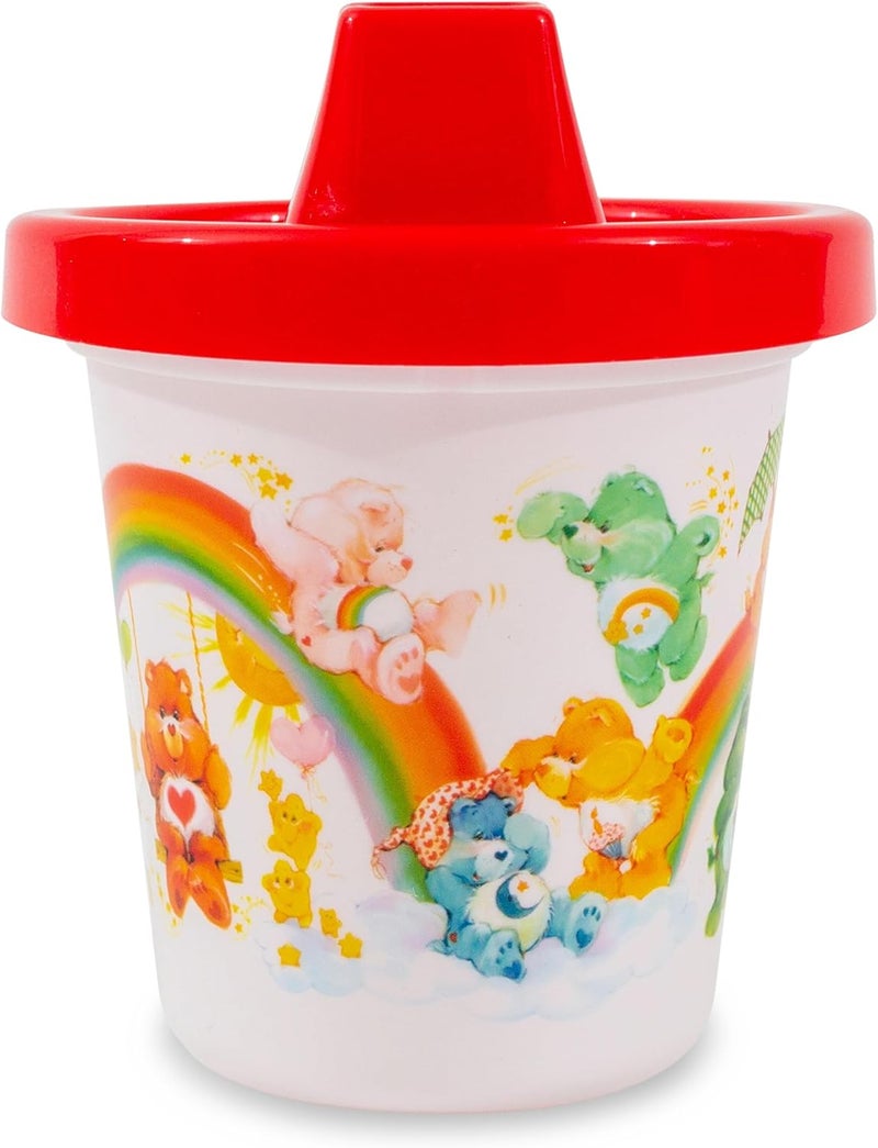 Gamago Care Bears Baby Sippy Cup  Adorably Cute Learner Sippy Cup for Babies Toddlers  Kids  6 Months Old  Holds 7 Ounces  BPAFree  FoodSafe  Spill Proof  Easy to Clean - Image 1