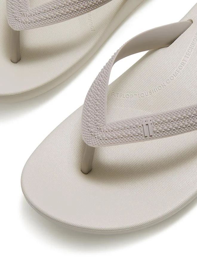 Fitflop iQUSHION MENS TEXTURED-STRAP FLIP-FLOPS
