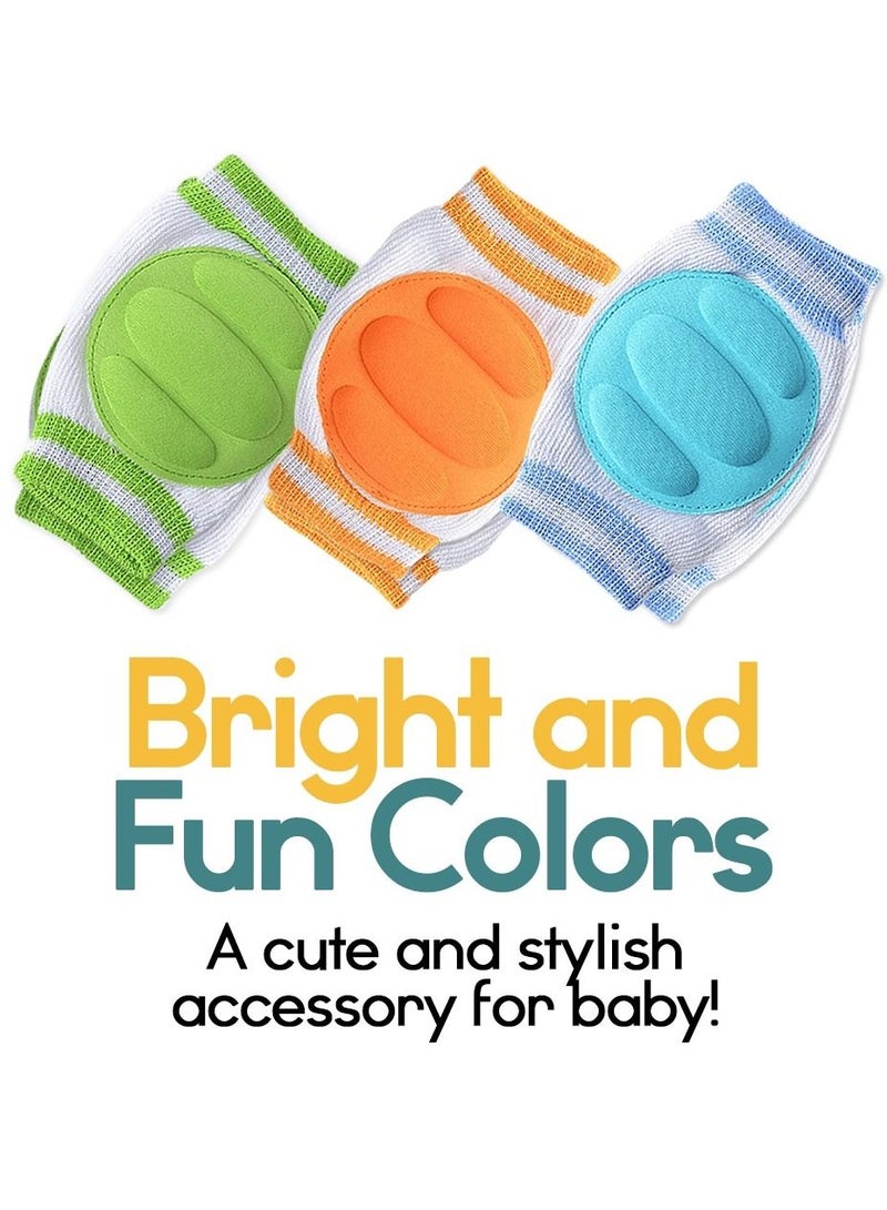 SOSEKO Baby Knee Pads for Crawling 3 Pairs - Image 3