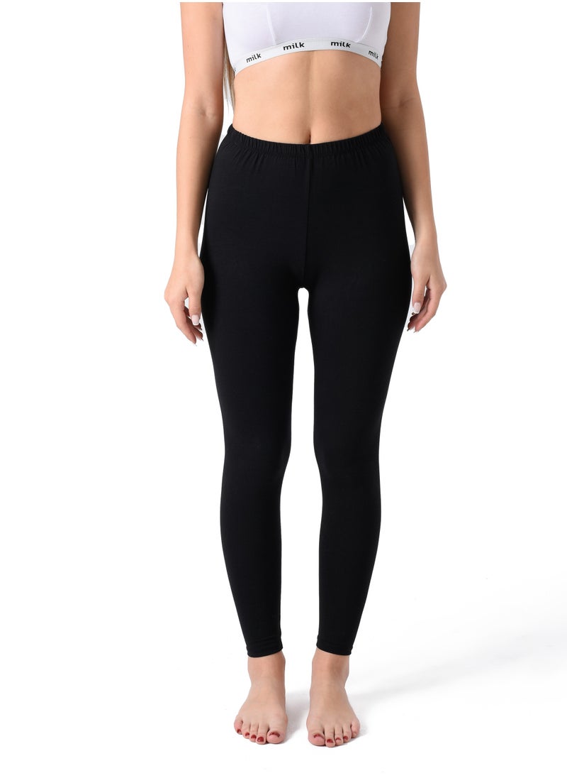 Milk Cotton Leggings Pants for Women  - Image 2