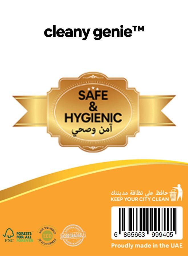 كليني جيني مناديل ورقية فاخرة ماكسي رول منقوشة طبقتين 1 كجم عبوة من 6 قطع - Image 4