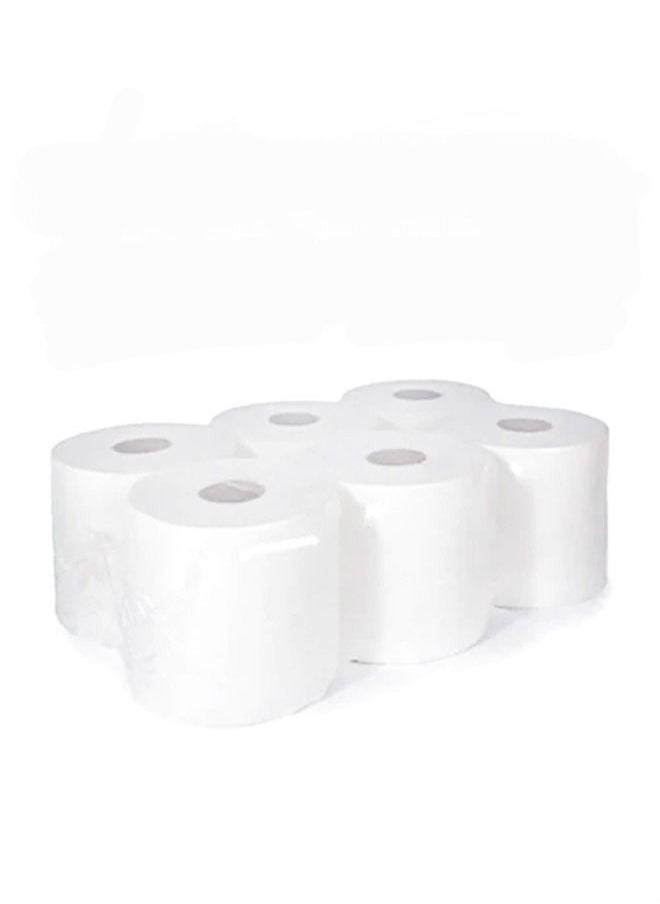 cleany genie - Maxi Roll Tissue Paper 1kg Pack of 6 - Image 1