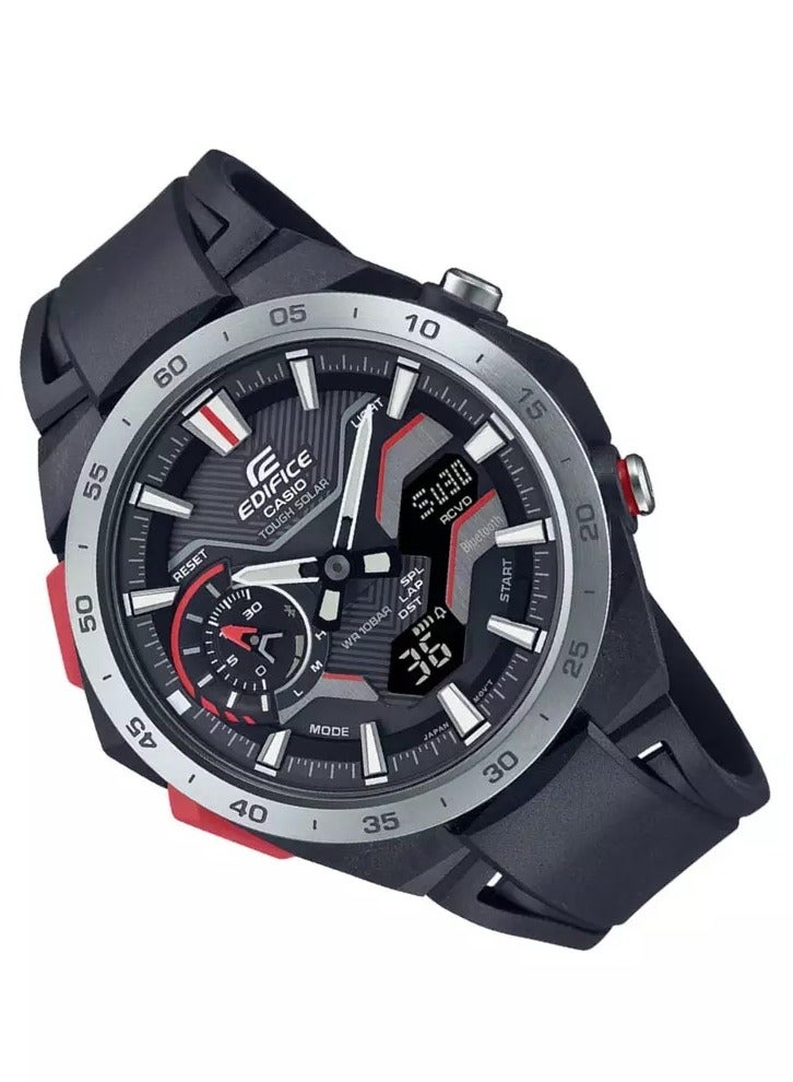 كاسيو ساعة إيديفيس للهواتف الذكية للرجال ECB-2200P-1ADF - Image 2