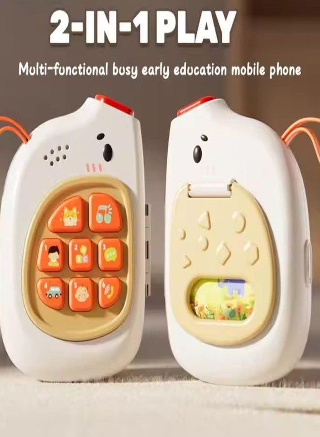 BLiSS HUES Busy Cube for Kids Montessori Toy Sensory Busy Board Travel Toy for Toddlers (Phone Busy Cube) - Image 2