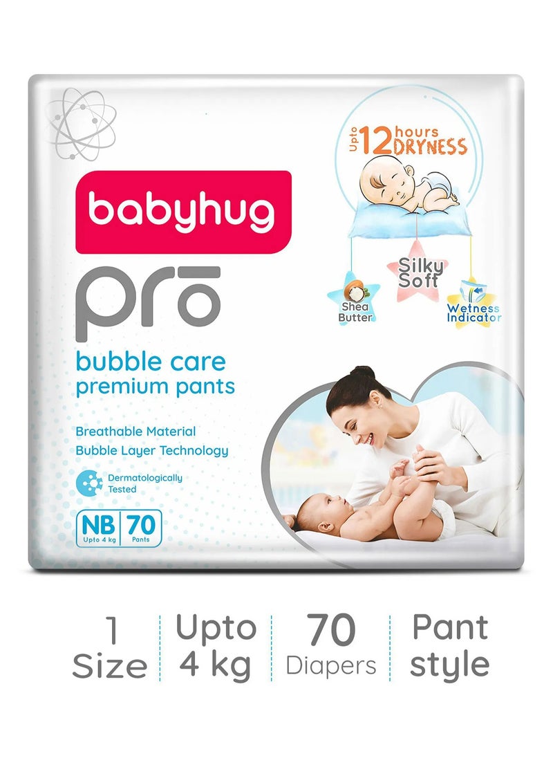 Babyhug Pro Bubble Care Premium Pant Style Diapers, Size 1 - 70 Pieces - pzsku/Z961B503E3E21BE1B2AB3Z/45/_/1740943070/696e6051-efd8-4800-a4ae-9cfc2fec7083