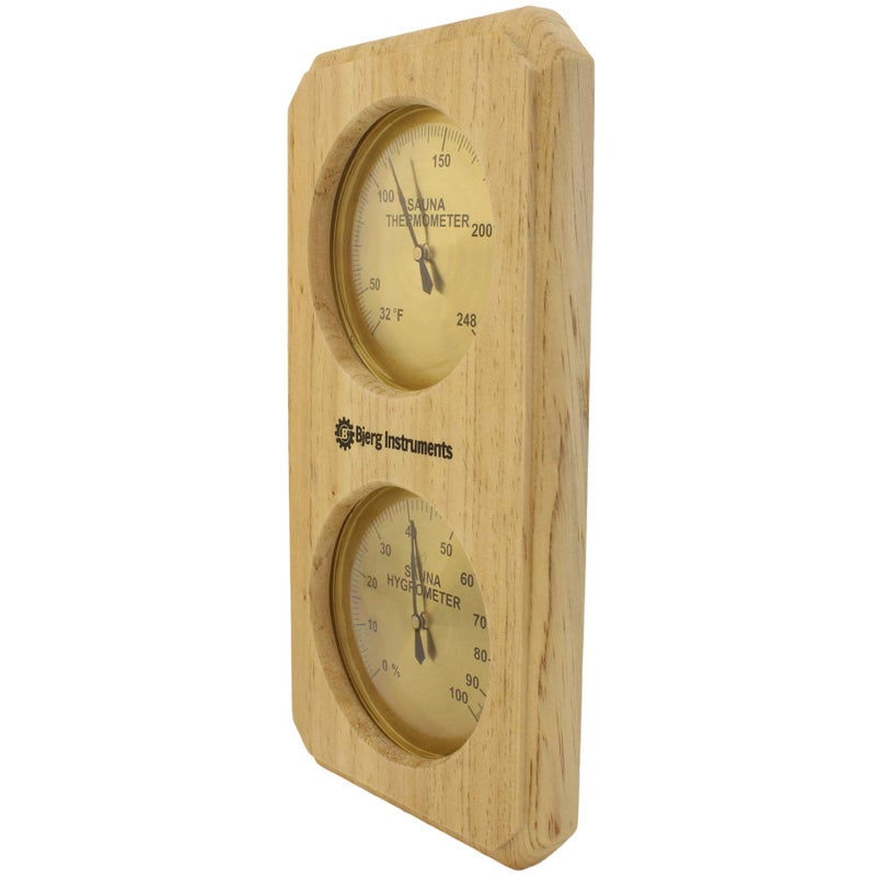Bjerg Instruments Sauna Thermometer and Hygrometer 2 in 1 Indoor Humidity Temperature Measurement Sauna Room - Image 2