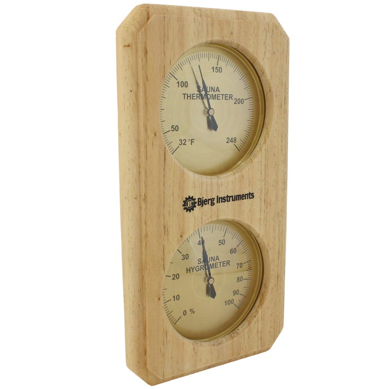 Bjerg Instruments Sauna Thermometer and Hygrometer 2 in 1 Indoor Humidity Temperature Measurement Sauna Room - Image 3