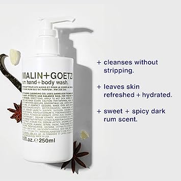 (MALIN+GOETZ) MALINGOETZ Rum Body Wash One Size White - Image 3