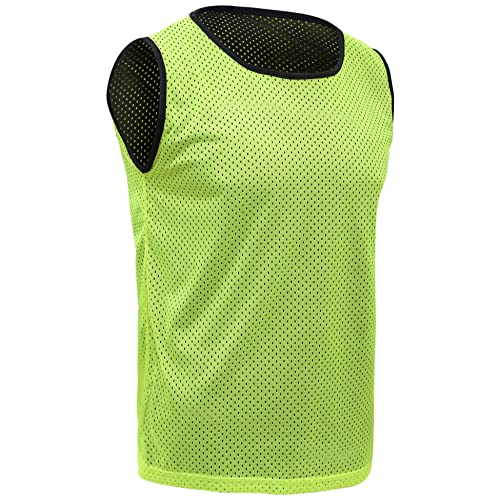 Athllete Mens Basketball 786rev-1 - Reversible Basketball Jersey Set of 6, Youth Practice Jerseys - Image 4
