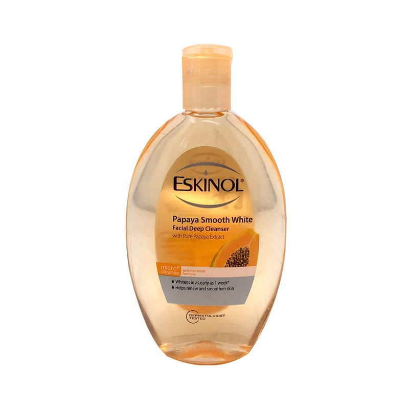 Eskinol Lot of 2 Eskinol Naturals Papaya Facial Cleanser 7.6 Oz - 225 ml Bottle - Image 2