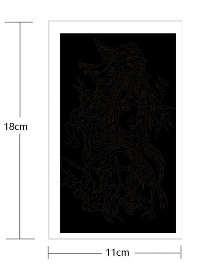 خيشة وشم مؤقت لاصق مقاوم للمياه - Image 2