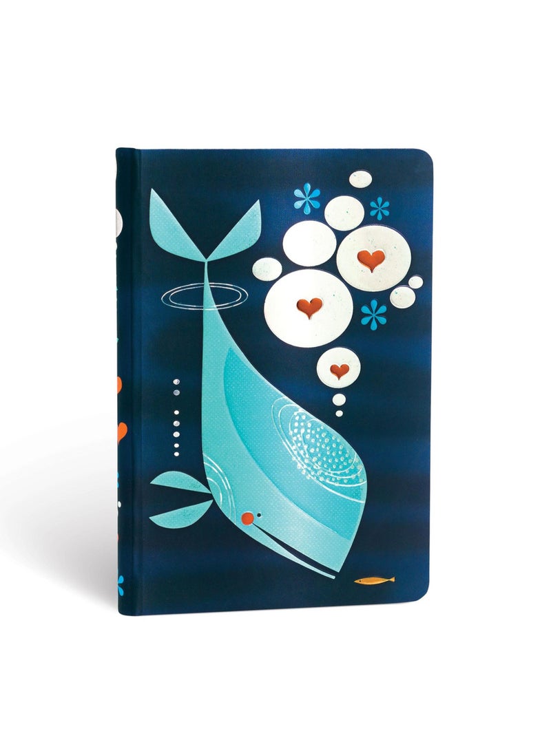 Paperblanks Whale And Friend Tracy Walker’s Animal Friends Mini Lined Elastic Band 176pages 85gsm Notebook - Image 2