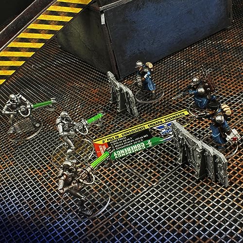 LITKO Gauge Set Compatible with Warhammer 40K 10th Edition Movement Shooting Fight Close Combat WH40K Templates 3inch Fight Gauge - Image 5