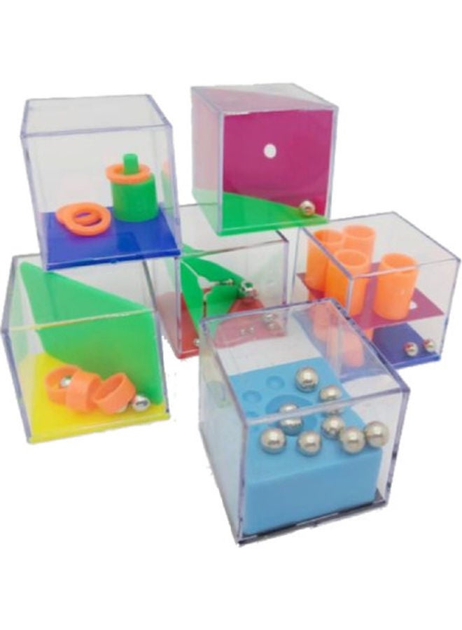 6-Piece Intelligence and Brain Teasing Cubes
