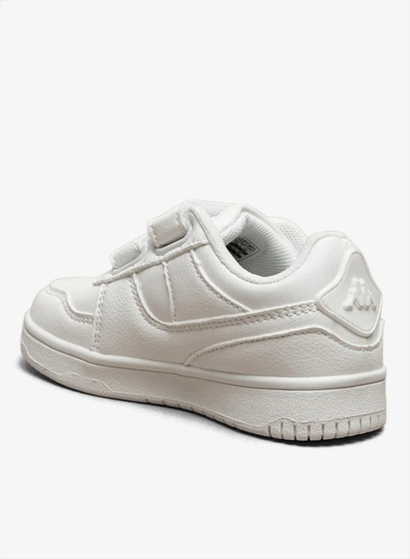 Kappa Boys' Panelled School Shoes with Hook and Loop Closure