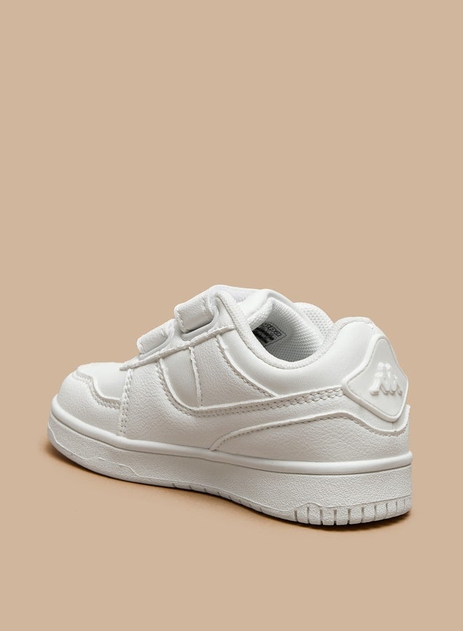Kappa Boys' Panelled School Shoes with Hook and Loop Closure  - Image 2