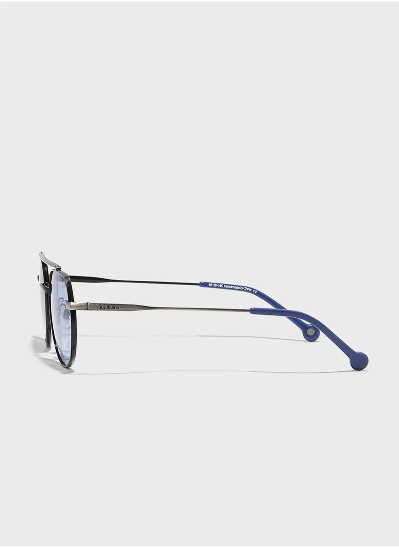30 سندايز Iris Pentagon Sunglasses