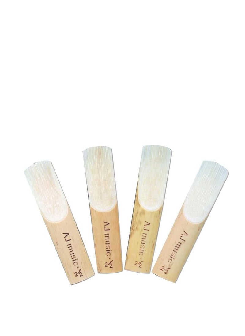 AJ Music Alto Saxophone Reeds 2.5, Pack of 10  - Image 1
