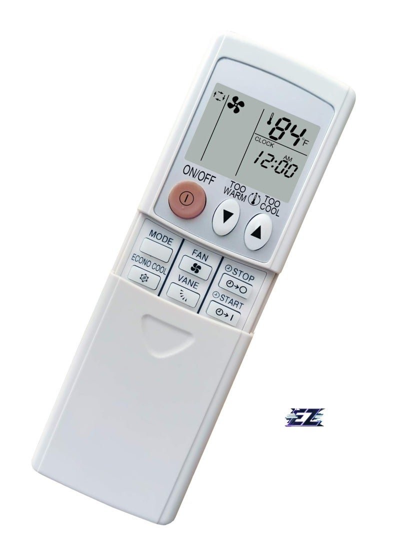ELTRAZONE Replacement Remote Control for Mitsubishi Electric Mr. Slim Air Conditioner KM09F – Includes Battery - Image 2