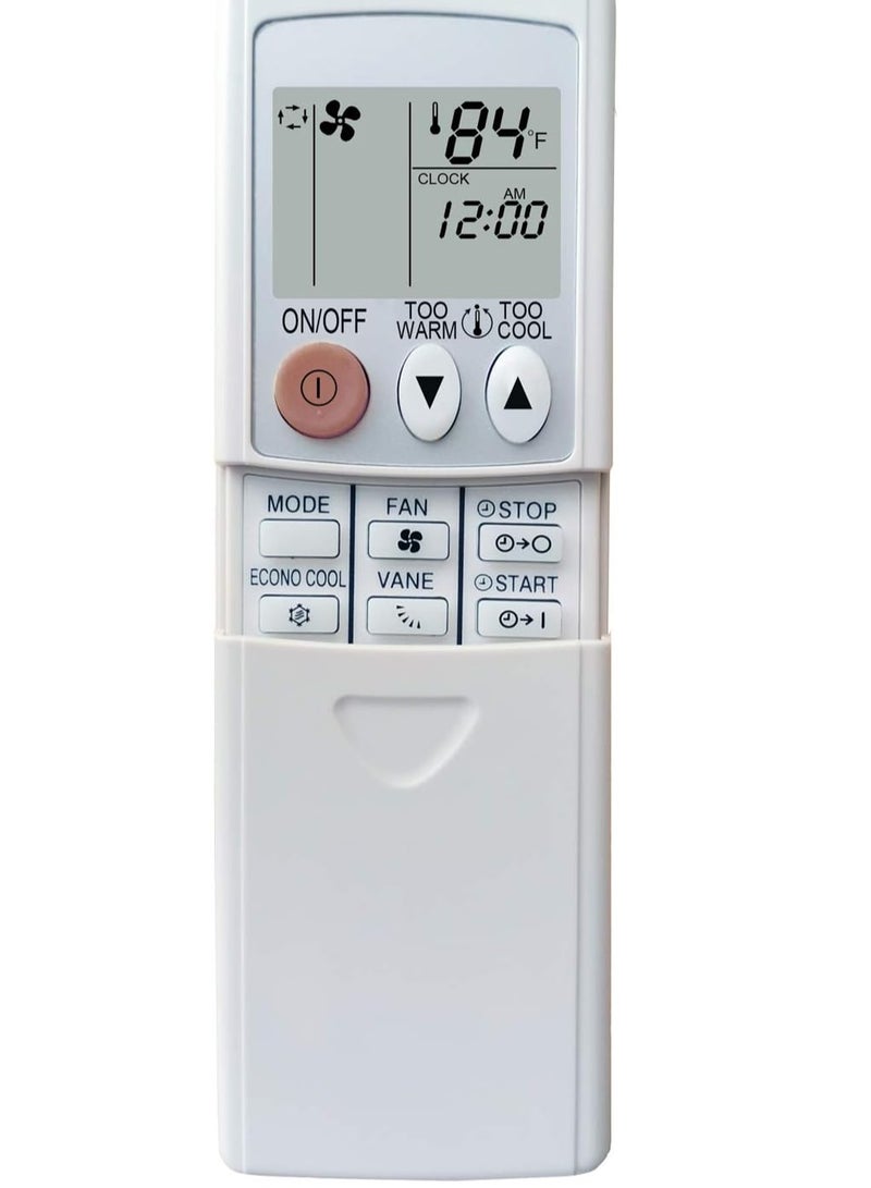 ELTRAZONE Replacement Remote Control for Mitsubishi Electric Mr. Slim Air Conditioner KM09F – Includes Battery - Image 3