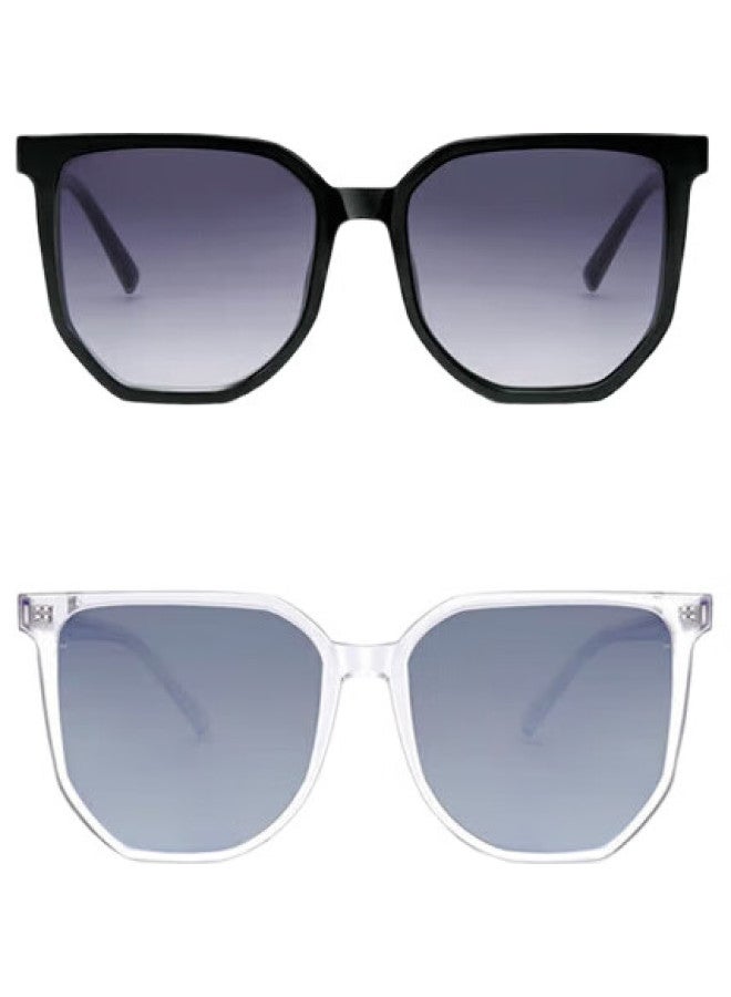 LOHO Couple Fashion Sunglasses Trendy High Definition Nylon Gm Glasses Eye Protection Sunscreen Lh013611 - Image 3