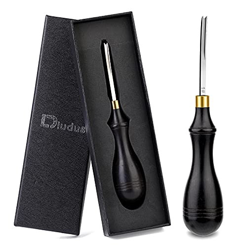 DIUDUS Leather Edge Beveler 225mm Leather Working Tools Edge Skiving Beveler Skiver Tool for Leathercraft Working 1 - Image 1