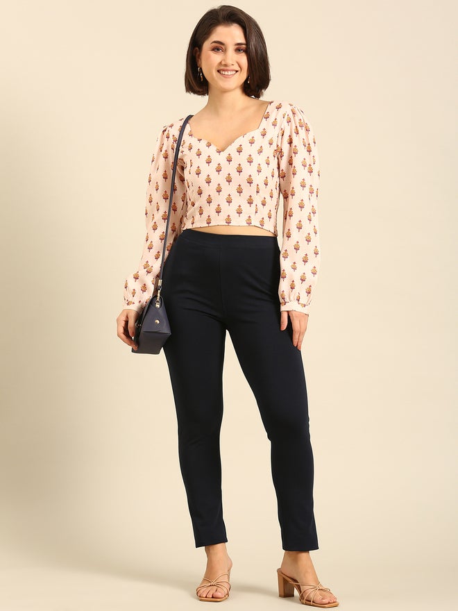 De Moza De Moza Women Knit Cotton Kurti Pant - Image 1