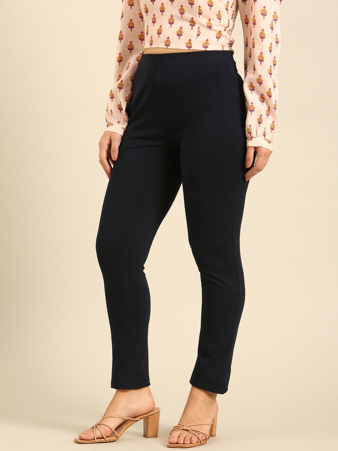 De Moza De Moza Women Knit Cotton Kurti Pant - Image 3
