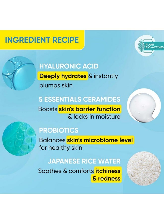Dot & Key Barrier Repair Hyaluronic Body Lotion For Deep Nourishing & Long Lasting Moisturization | With Hyaluronic & 5 Essential Ceramides |Quick Absorbing & Non Greasy | For Dry & Flaky Skin | 250Ml  - Image 3