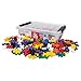 Plus-Plus Plus Plus Big 200 Big Pieces in Storage Tub Basic Color Mix Construction Building StemSteam Toy Large Puzzle Blocks for Toddlers Preschool - Image 2
