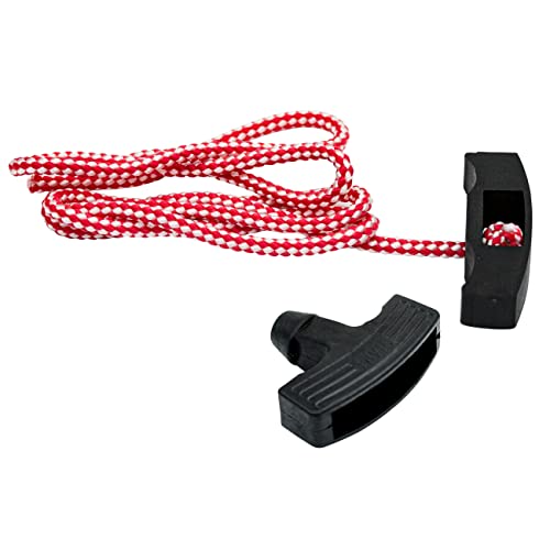 folosem Garage Emergency Release Pull Rope Cord Handle Kit 41A2828 Red Emergency Pull Rope with Handle - Image 3