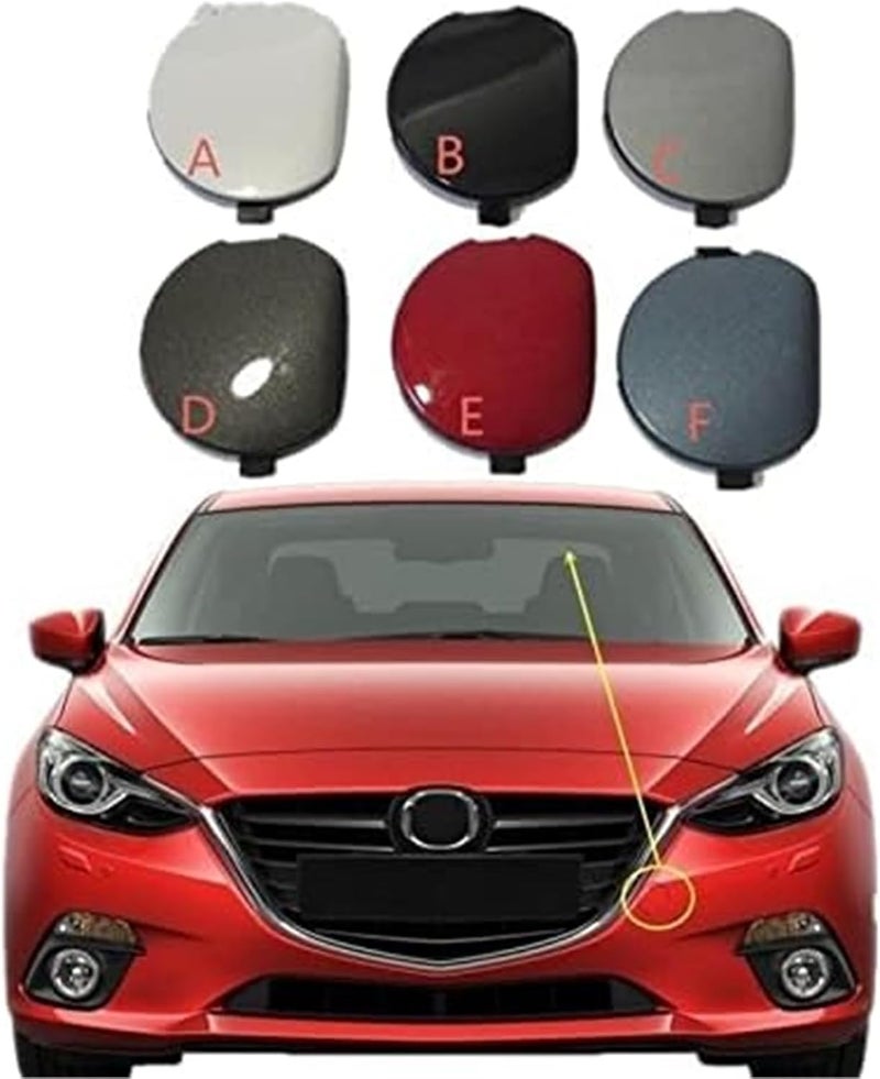 Yurefax Tow Hook Eye Cover for Mazda 3 Axela - Image 3