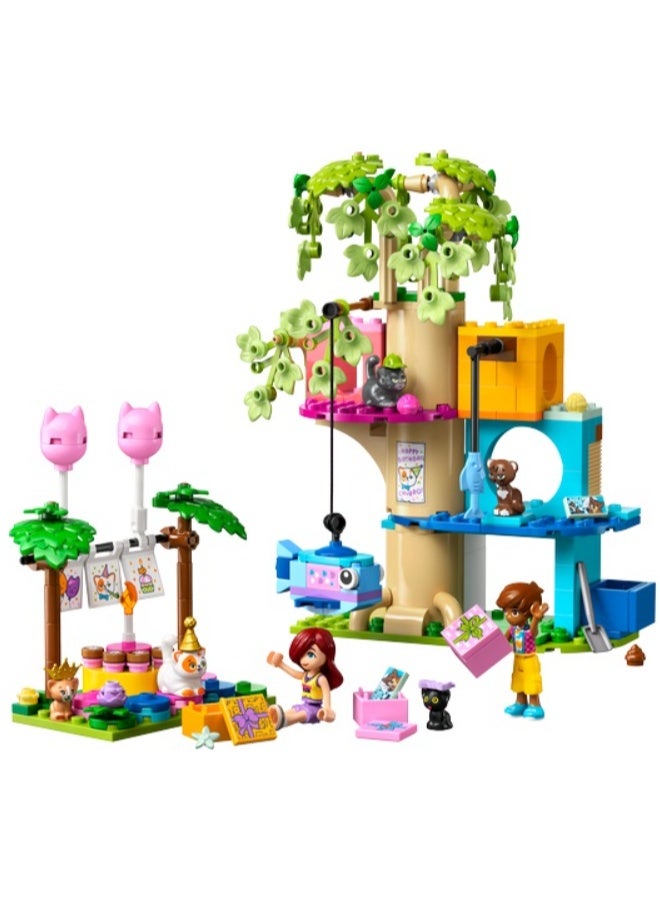 LEGO Friends Cat Birthday Party & Tree House Building Set - Image 2