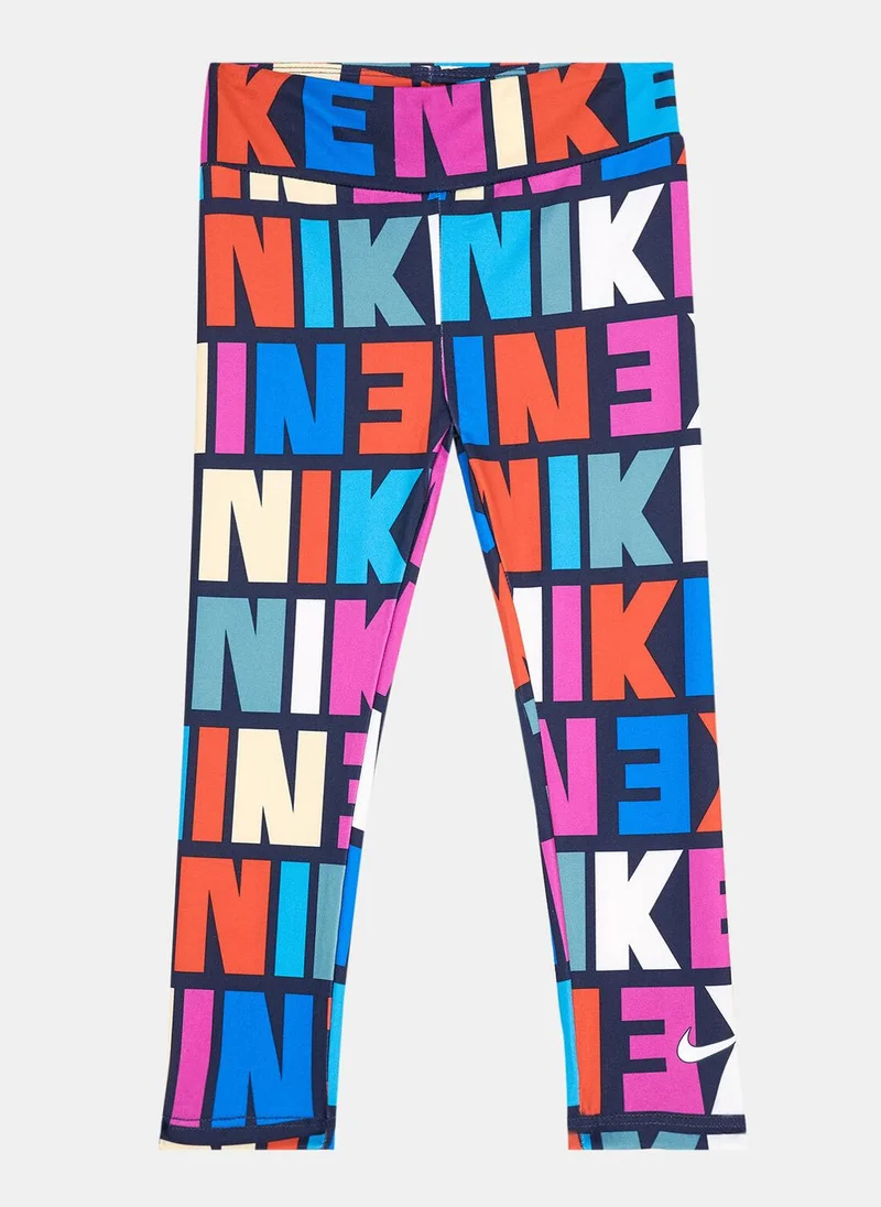 Nike Kids' Block Print Printed Leggings (Baby & Toddler)