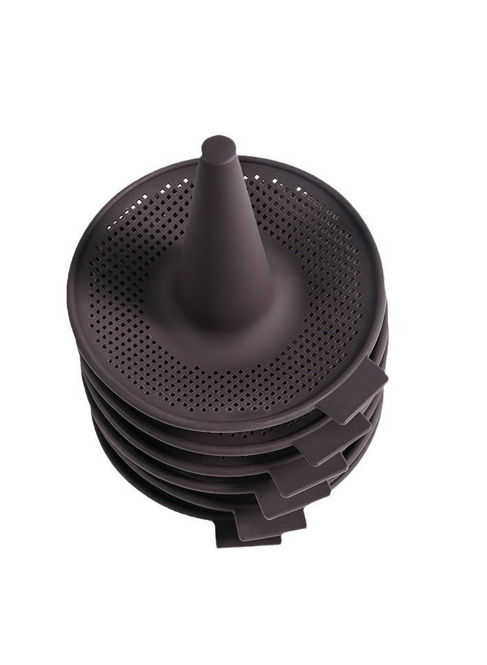 general 6 Pcs Donut Silicone Baking Molds Non-Stick Silicone Molds for Donuts Bread Heat Resistant Reusable Baking Trays for Home Bakery - Image 5