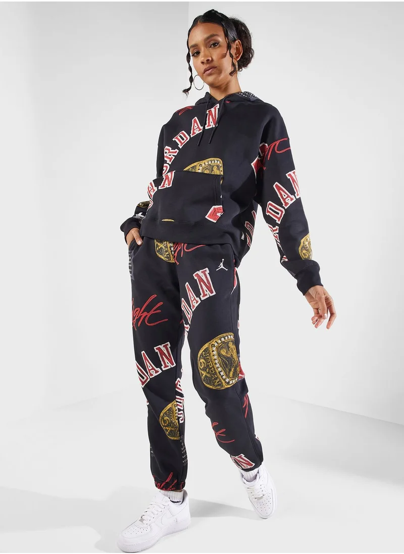 Jordan Jordan Brooklyn Aop Fleece Pants