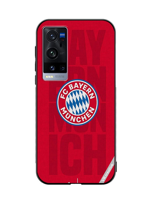 VR CREATIVE Protective Case Cover For Vivo X60 Pro Plus Fc Bayern Munich Design Multicolour - Image 1
