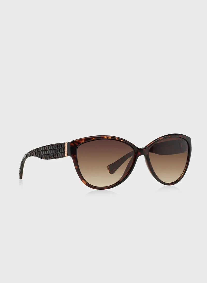 POLO RALPH LAUREN 0RA5176 Butterfly Sunglasses