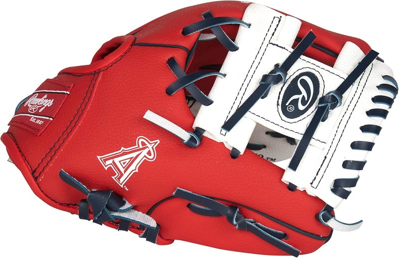 Rawlings سلسلة قفازات لاعبي MLB | قفازات كرة السلة للأطفال والشباب | 10" | جميع فرق MLB - Image 1