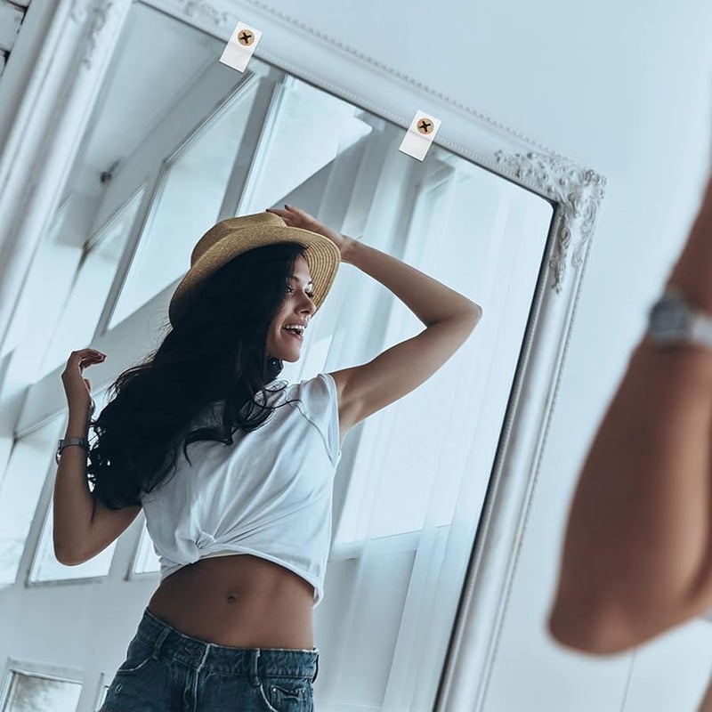 20Pcs Glass Clips Clamps With Screws Clear Glass Furniture Brackets - Image 5