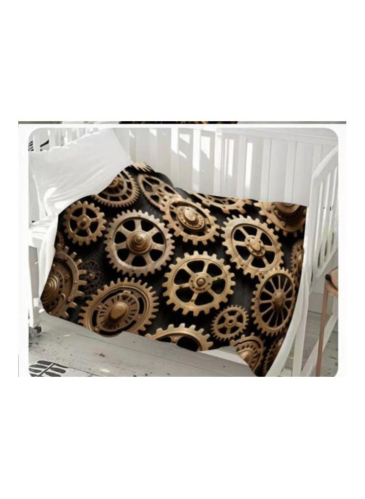 general Children's or student cartoon flannel thin blanket (warm and comfortable, suitable for sleep, games) 100cm*150cm - Image 3