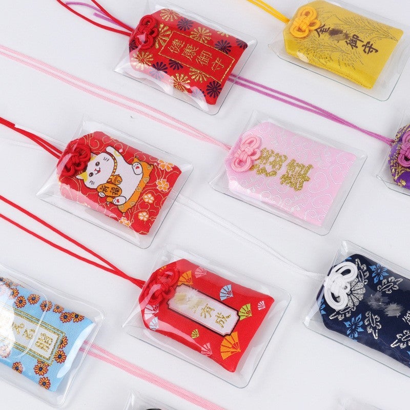 Cartoon Lucky Charm Sachet Phone Hanger - Image 1