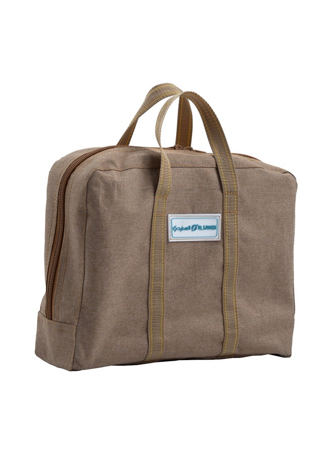 AL SANIDI Charcoal grill for trips Portable Charcoal Grill Black Size 35 *50 *18 Cm - Image 5