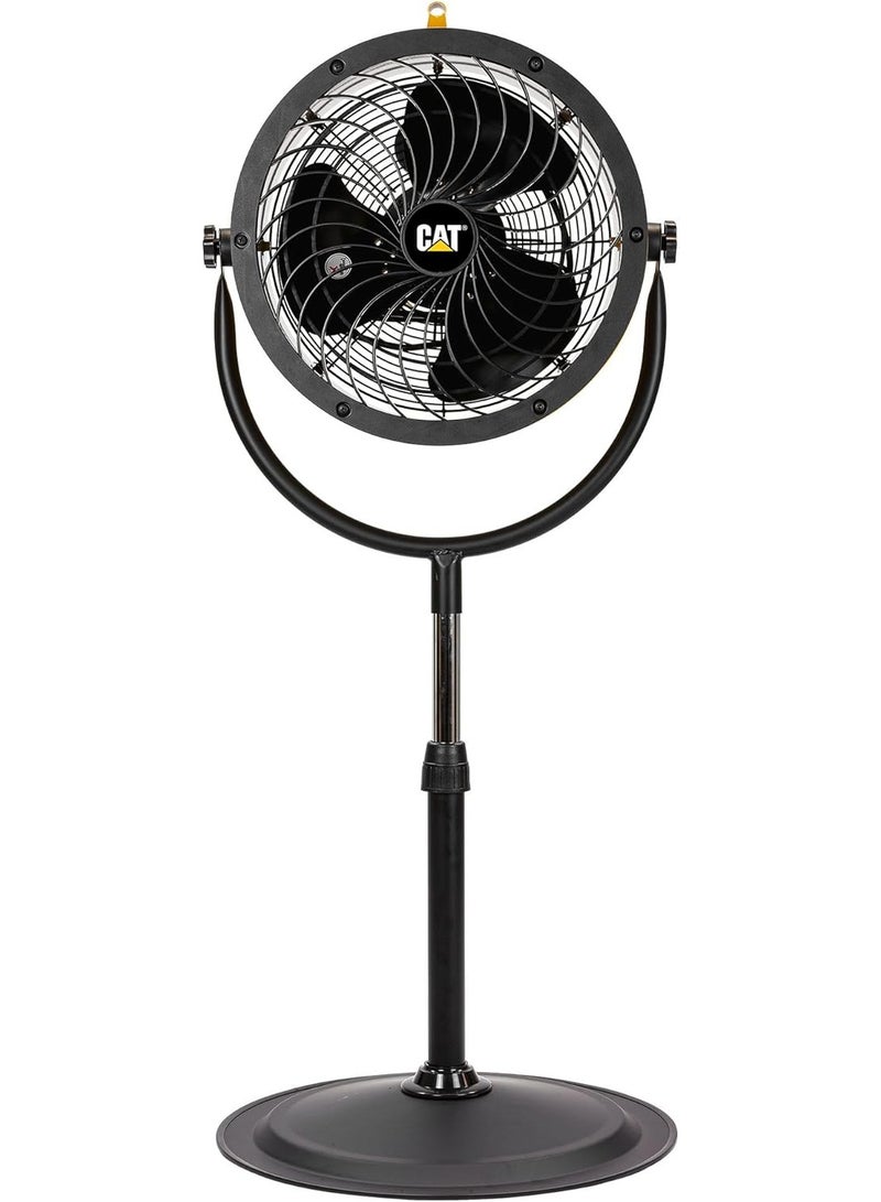 CATERPILLAR CAT Caterpillar® 14" HVPD-14AC HIGH VELOCITY PEDESTAL DRUM FAN, YELLOW  - Image 3